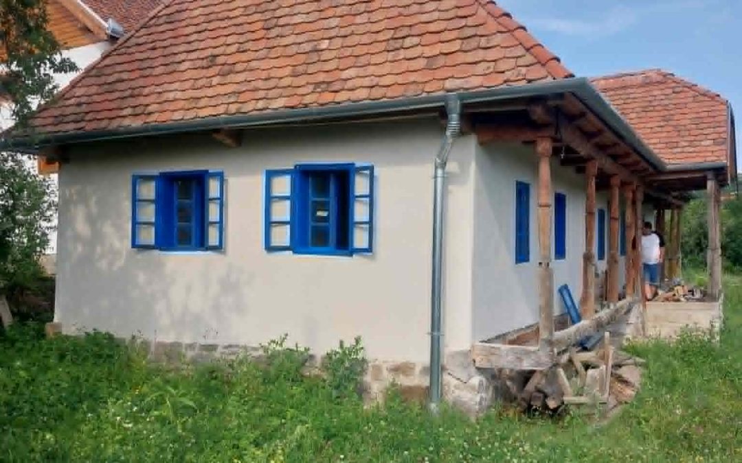 Gombafertőzés zsilipelt boronafalas házban